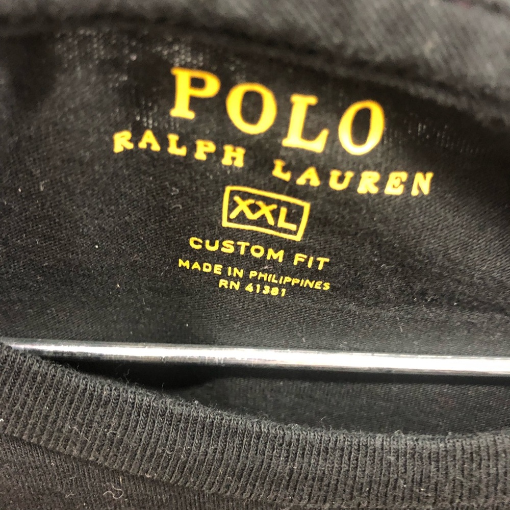 Polio Ralph Lauren Black Sailing  T-shirt Size XXL - Picture 5 of 7